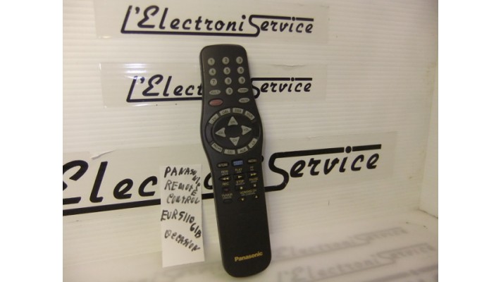 Panasonic EUR511061B remote control .